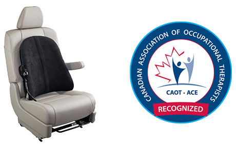 EmbraceAIRPlus on a car seat